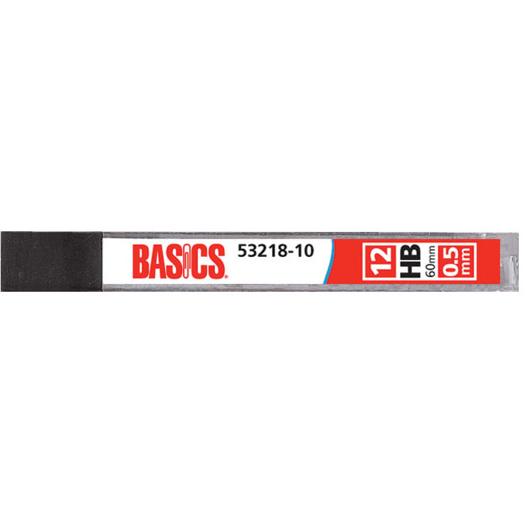 Basics® Pencil Leads 0.5 mm HB 24 packages/box