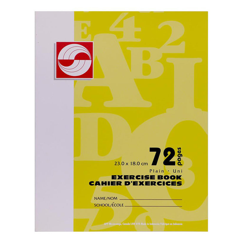 APP Exercise Book Plain 72 Pages
