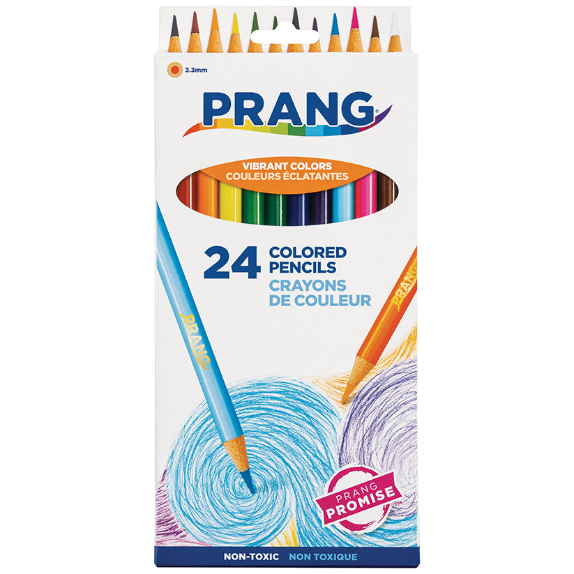 Prang Coloured Pencils 24/pkg