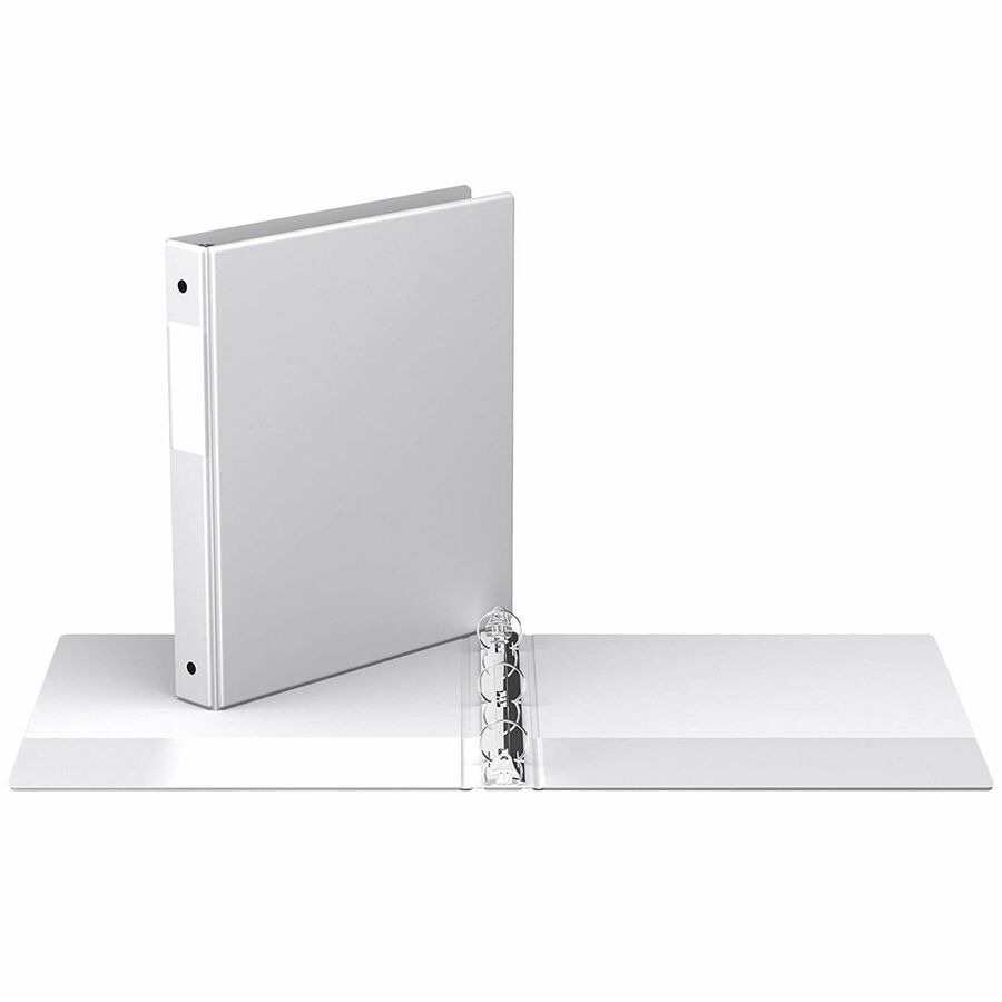 Davis Group® Essential Premium Economy Round Ring Binder (White 1")