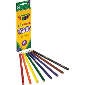 Crayola Presharpened Colored Pencils 8Pk