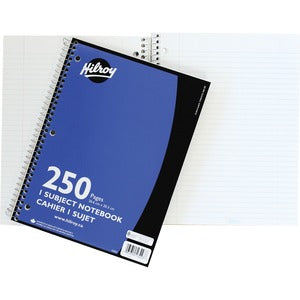 Hilroy Executive Coil One Subject Notebook 11X8 250P