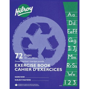 Hilroy Notebook 7x9 Interlined 72P