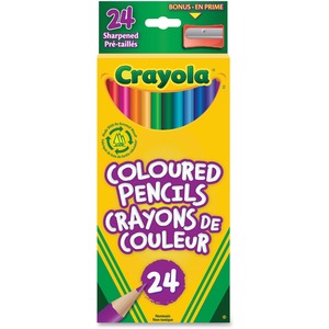24 pack Crayola pencil crayons