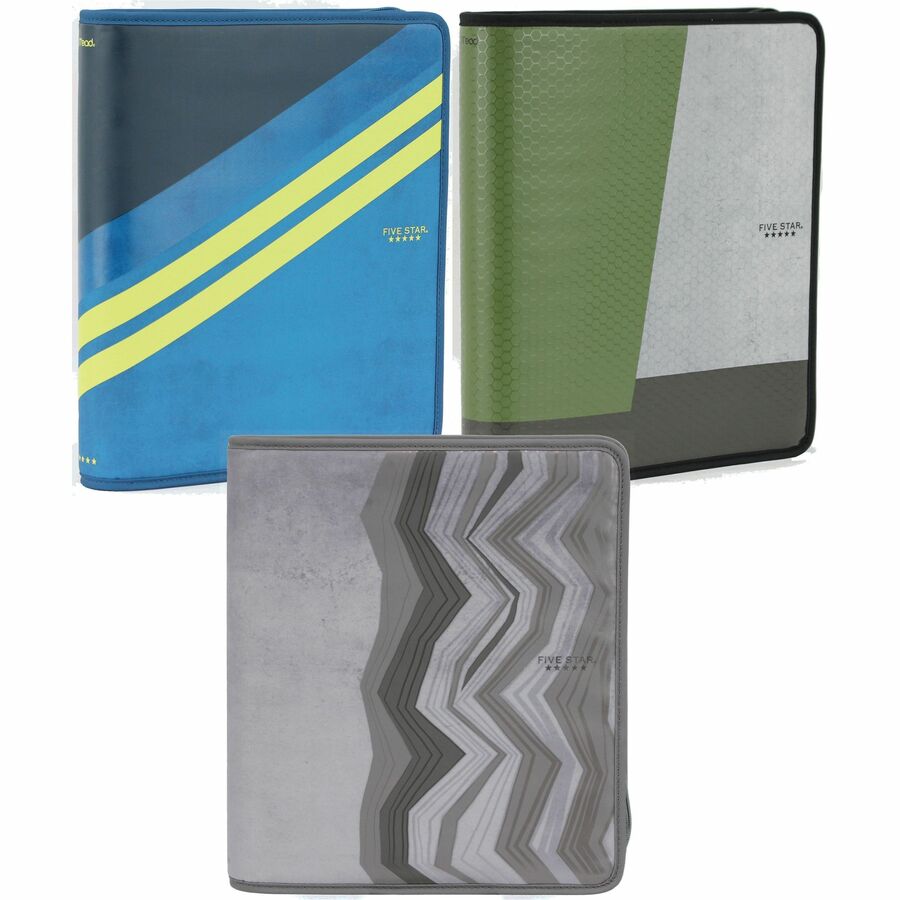 Five Star Graphics 2-Inch Zipper Binder
