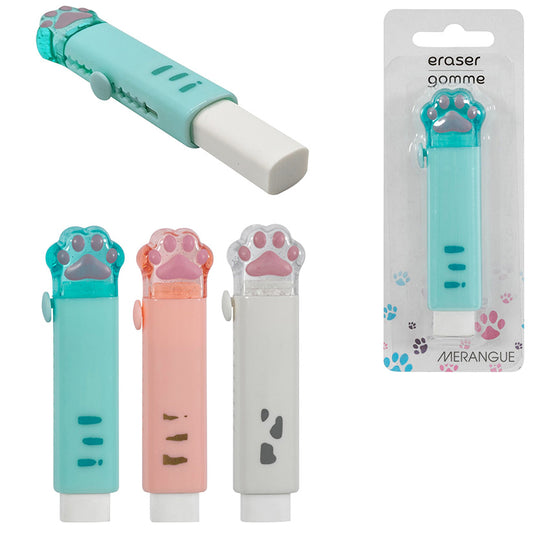 Merangue Paw Shaped Eraser