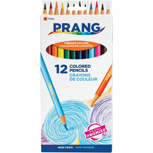 Prang Coloured Pencils 12/pkg