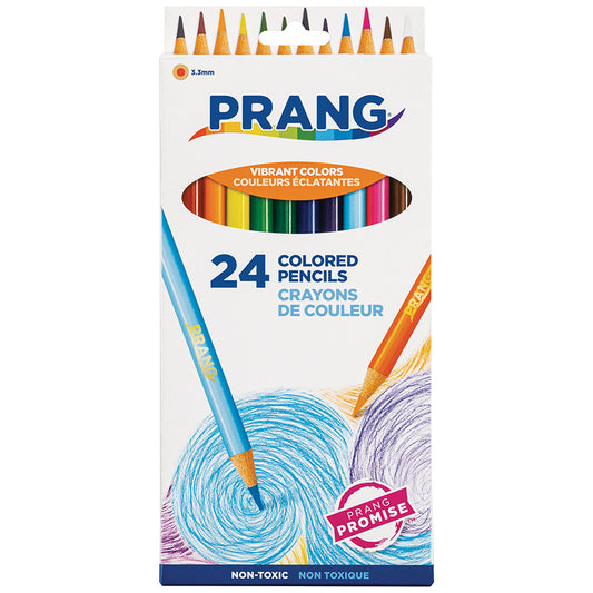 Prang Coloured Pencils 24/pkg