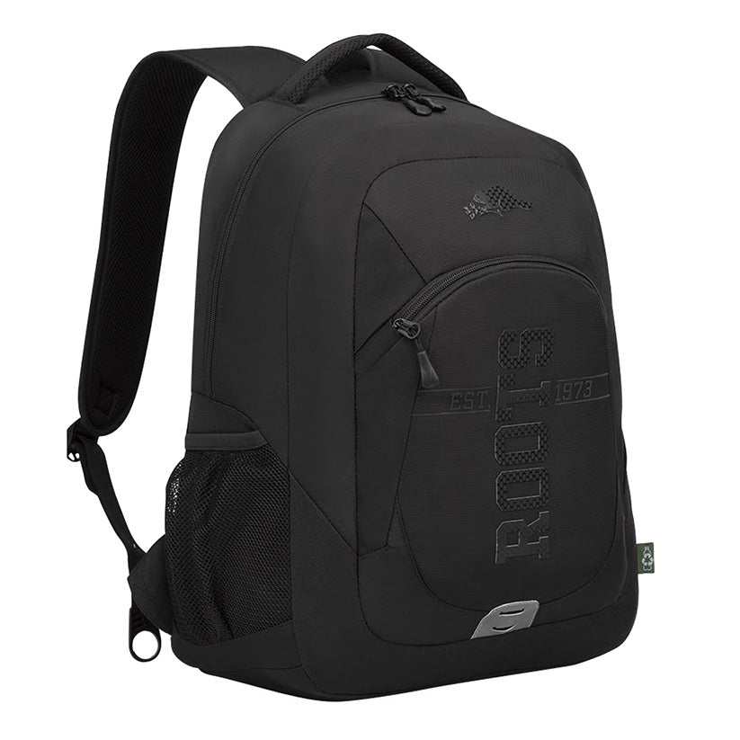 Roots Laptop Backpack Black