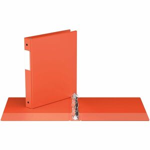 Davis Group® Essential Premium Economy Round Ring Binder (Orange 1")