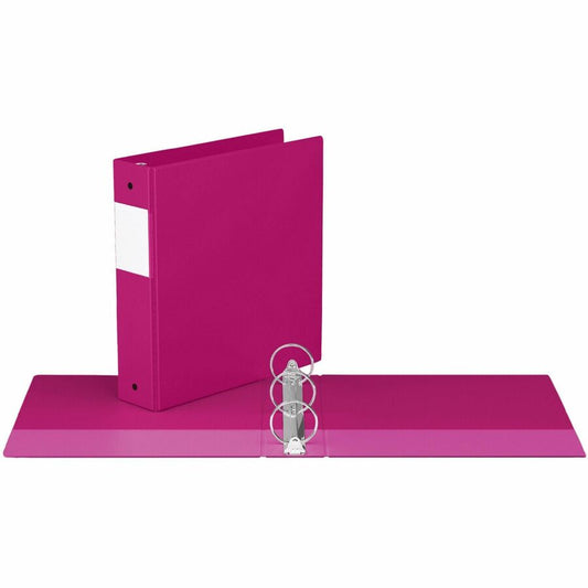 Davis Group Premium Economy, Round Ring, Binder, (Pink, 2")
