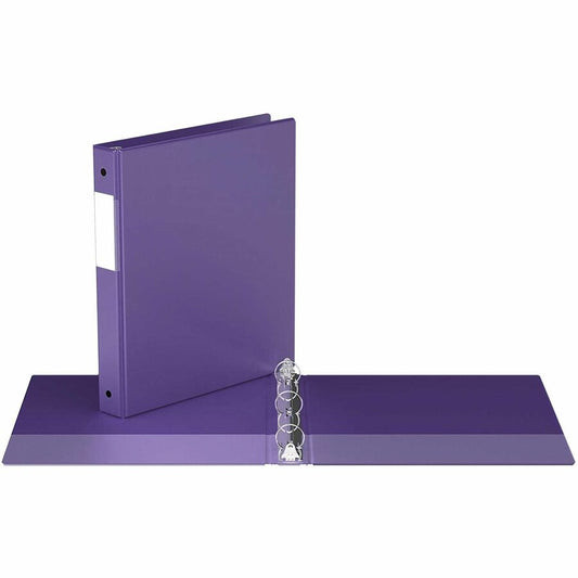 Davis Group® Essential Premium Economy Round Ring Binder (Purple 1")