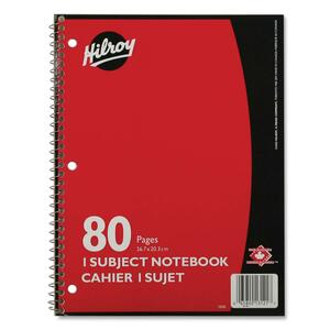 Hilroy Executive Coil One Subject Notebook 8x10