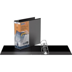 QuickFit Angle D-ring View Binder 3" 