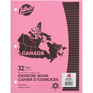 Hilroy 12692 Canada Excercise Book 8.5x11 32P