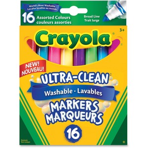 Crayola Marker Broad Tip 16Pk