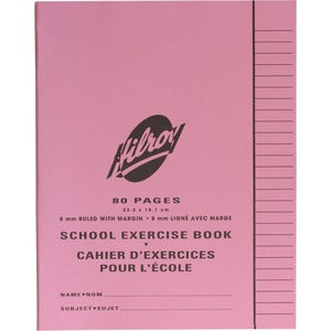Hilroy Exercise Book Ruled Hole Punched 7x9