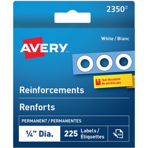Avery® White Reinforcement Labels