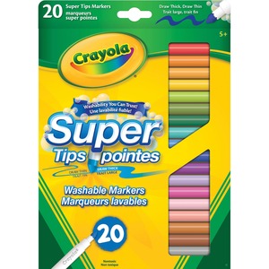 Crayola Markers Super Tips 20Pk