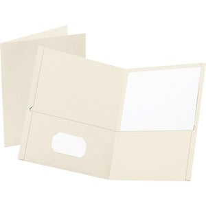 Oxford Letter 2 Pocket Folder White
