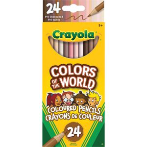 Crayola Colors of the World Colored Pencils 24Pk