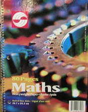 
Math Exercise Book 8x10 80p
